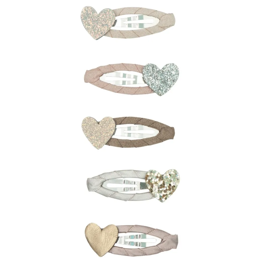 barrettes_clic_cur_0.webp LOUIS LOUISE Tenues De Fête | Accessoires Et Jouets*Barrettes Clic Cœur