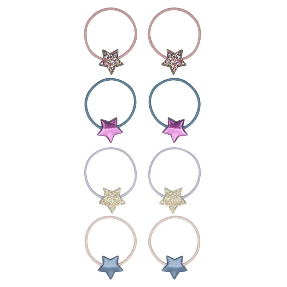 chouchou_mini_pony_star_toile_0.webp LOUIS LOUISE Accessoires & Jouets*Chouchou Mini Pony Star étoile